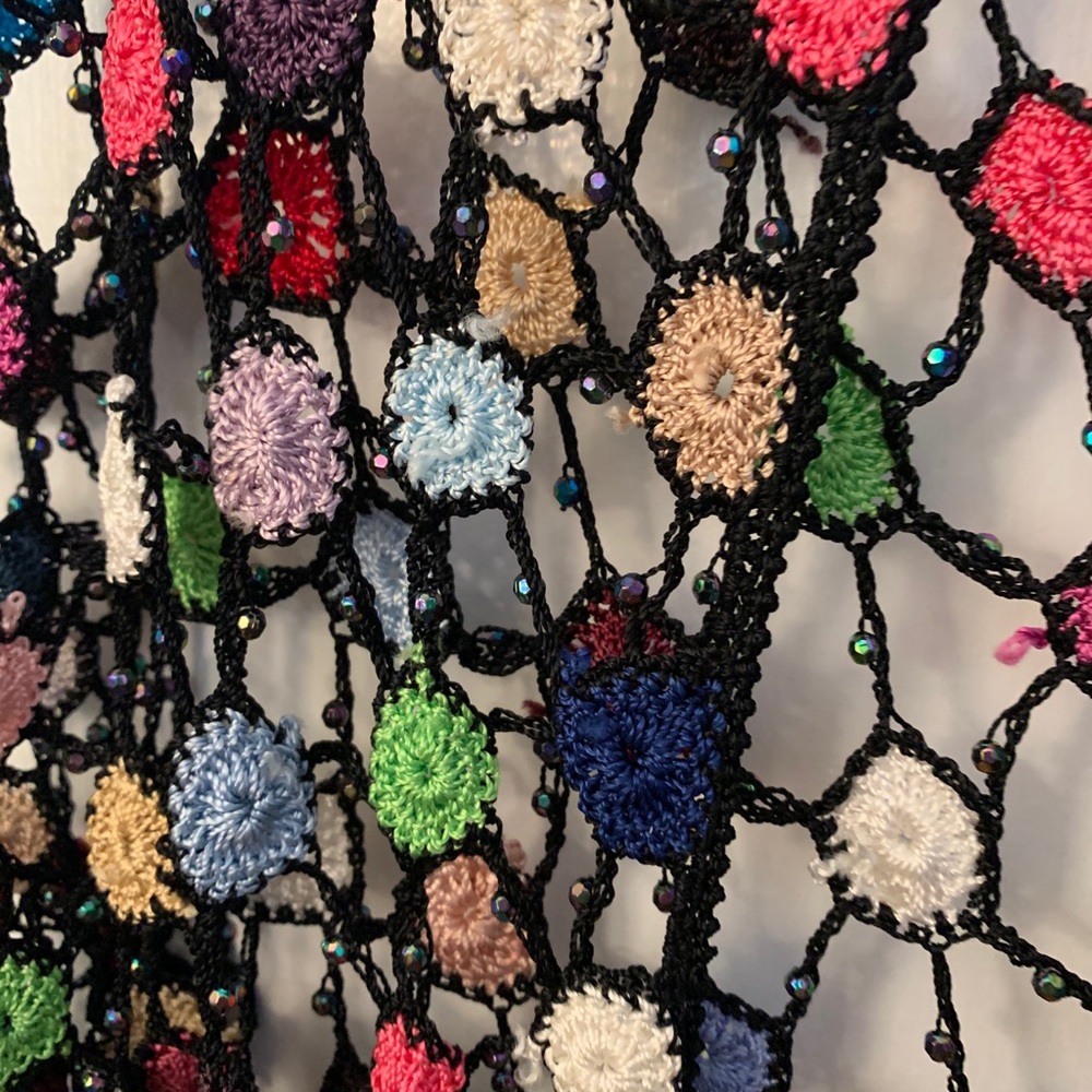 Colorful wrap/shawl - Picture 2 of 3
